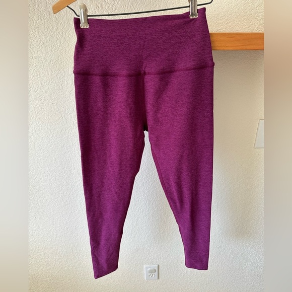Beyond Yoga Spacedye High Waisted Legging Color Aubergine-Beet Medium - Picture 4 of 13